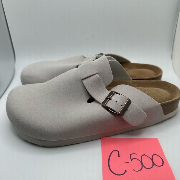 CUSHIONAIRE Womens Clog 9 WIDE GRAY - Picture 3 of 7